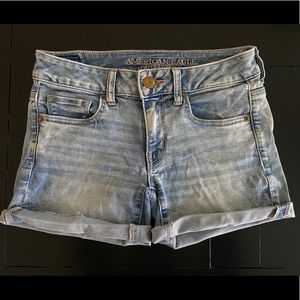 American Eagle MIDI Jean Shorts